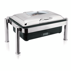 WAS Germany Elektro Chafing Dish Edelstahl, Polypropylen 1/1 