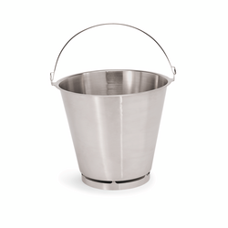 WAS Germany Eimer Chromnickelstahl 