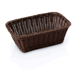 WAS Germany GN Systemkorb Chromnickelstahl, Polypropylen 1/4 holzoptik