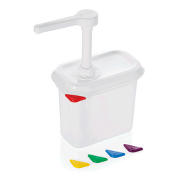 WAS Germany GN Saucenspender Polypropylen 1/9 