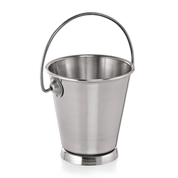 WAS Germany Mini-Serviereimer Chromnickelstahl 