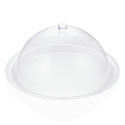 WAS Germany Tablett mit Frischhaltehaube Acryl 