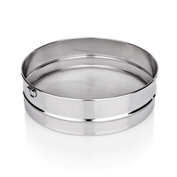 WAS Germany Mehlsieb Chromnickelstahl 