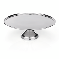 WAS Germany Tortenplatte Chromnickelstahl 