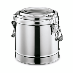 WAS Germany Thermospeisetransportbehälter Chromnickelstahl 