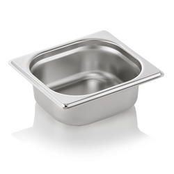 WAS Germany GN Behälter Chromnickelstahl 1/6 