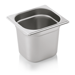 WAS Germany GN Behälter Chromnickelstahl 1/6 