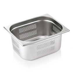 WAS Germany GN Behälter Chromnickelstahl 1/2 