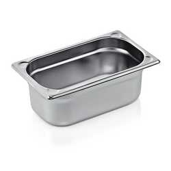 WAS Germany GN Behälter Chromnickelstahl 1/4 