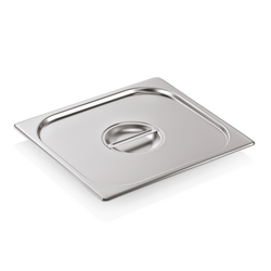 WAS Germany GN Deckel Chromnickelstahl 18/8 2/3 