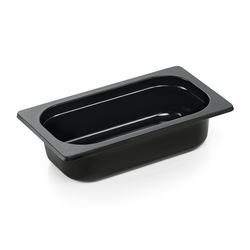 WAS Germany GN Behälter Melamin 1/4 schwarz