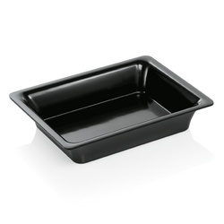 WAS Germany GN Behälter Melamin 1/2 schwarz