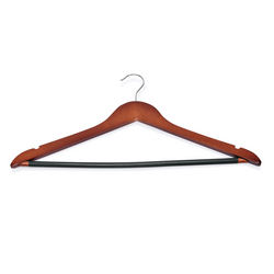 WAS Germany Kleiderbügel Bambus / Holz / Kork / Vollweide kirsche