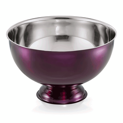 WAS Germany Champagnerkühler Chromnickelstahl violett