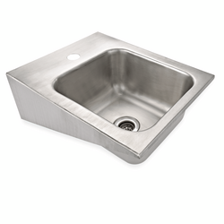 WAS Germany Handwaschbecken Chromnickelstahl 