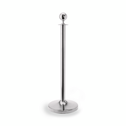 WAS Germany Abgrenzungspfosten Kugel Edelstahl 