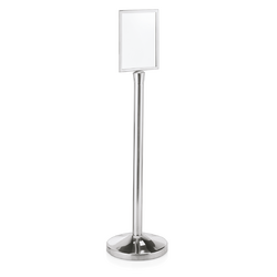 WAS Germany Schilderhalter Edelstahl 