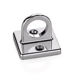 WAS Germany Wandbefestigung Edelstahl edelstahl