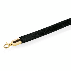 WAS Germany Verbindungstau Edelstahl, Polyester schwarz