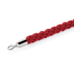 WAS Germany Verbindungskordel Polyester, verchromt rot