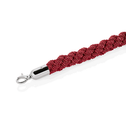 WAS Germany Verbindungskordel Polyester, verchromt rot