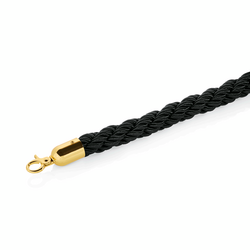 WAS Germany Verbindungskordel Edelstahl, Polyester schwarz