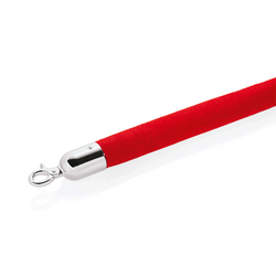 WAS Germany Verbindungstau verchromt rot