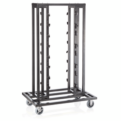 WAS Germany Transportwagen Stahl / Stahlblech / Stahldraht 