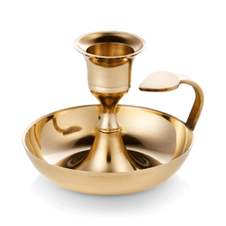 WAS Germany Kerzenhalter Messing 