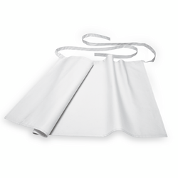 WAS Germany Schürze Baumwolle weiß