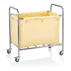 WAS Germany Wäschewagen Nylon, verchromt 