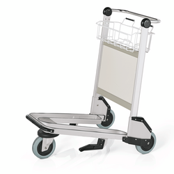 WAS Germany Airport trolley Aluminium 