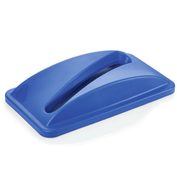 WAS Germany Abfallbehälter Polyethylen, Polypropylen blau