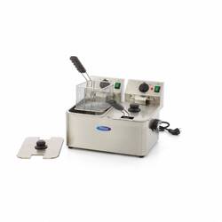 Maxima Fritteuse 2 x 4 Liter, Inhalt: 8 Liter