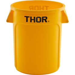 Mülleimer 75 Liter gelb