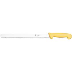 Stalgast Universalmesser mit Wellenschliff, HACCP, Griff gelb, Edelstahlklinge 30 cm