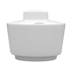 6 Zuckerdosen von Lubiana, Porzellan, weiß, Serie Kaszub/Hel