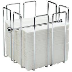 Serviettenhalter, verchromt, 195 x 195 x 190 mm (BxTxH)