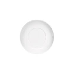 Stalgast 12 Untertassen für Kaffeetassen, reinweißes Hotelporzellan, Serie Isabell, Ø 155 mm