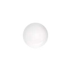 Stalgast 12 kleine Coup-Teller, flach, reinweißes Hotelporzellan, Serie Isabell, Ø 150 mm