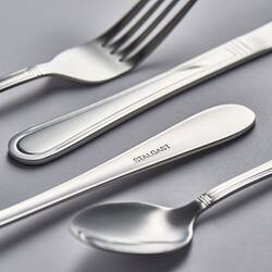 12 Stalgast Edelstahl Menümesser, Serie Restaurant Eco