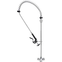 Geschirrbrause mit Mischbatterie, Einloch-Montage, zwei Mischventile