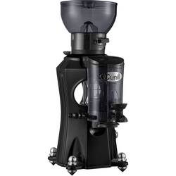 Besonders leise Cold Grind Kaffeemühle ICONIC von Cunill mit Mahlgutbehälter und manueller Steuerung