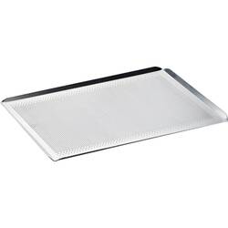 Stalgast 4-Rand-Backblech aus Aluminium, gelocht, 340x240 mm