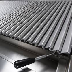 S-Grillrost für Fisch und Meeresfrüchte, passend für Stalgast Lavasteingrill 700 ND, 800 mm Breite