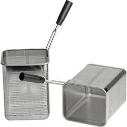 Stalgast Edelstahl Nudelkorb GN 1/6, 2er Pack