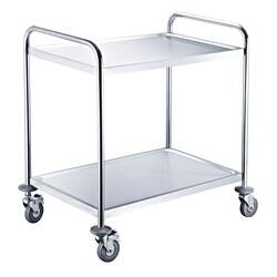 Vaiotec Easyline Servierwagen Edelstahl / 2 Böden