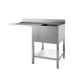 Vaiotec Easyline Spülcenter 600 / 1 Becken rechts B:1200