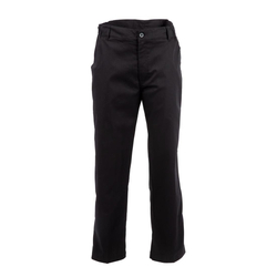 Chef Works Unisex Professional Series Chefs Trousers Schwarz Fischgrät L