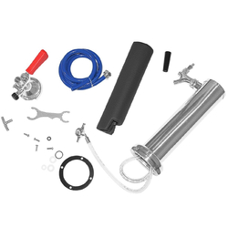 Polar Bierdispenser inklusive Warmhalteplatte und Co2 T Stück Ersatzteil Geeignet für GE633